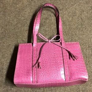 Pretty in pink spring purse